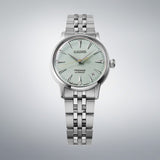 seiko presage 'frozen mojito' diamond cocktail time 34mm
