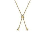 ted baker soleta: solitaire sparkle crystal pendant bracelet, gold tone, green crystal