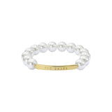 ted baker beadie: baker bead adjustable bracelet gold tone