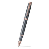 parker im rollerball slate grey blk.