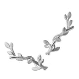 jungle ivy earstik - silver