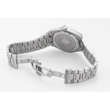 roamer stingray 42mm 3h blue dial stainless steel watch