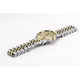 roamer cassandra diamond 31 mm two tone quartz watch