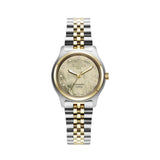 roamer cassandra diamond 31 mm two tone quartz watch