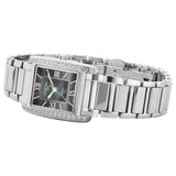 roamer diana 22mm stainless steel black dial ladies watch