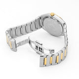 roamer eos classic ladies two tone mop dial bracelet watch