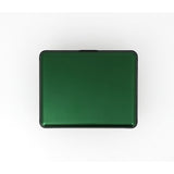 ogon big stockholm green aluminium wallet  bank note size