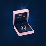 chiara ferragni diamond heart earrings hoop with fairy tale heart stones