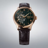 seiko presage japanese zen garden in twilight green