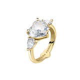 chiara ferragni diamond heart ring yg with white heart stone 14mm
