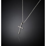 chiara ferragni croci pendant wh cz vross +rh plated 42+8cm