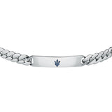 maserati jewels silver bracelet 220mm jewellery buckle