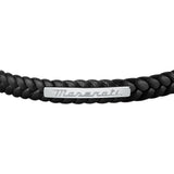 maserati jewels black bracelet 225mm jewellery buckle