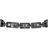 maserati jewels black bracelet 225mm jewellery buckle