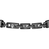 maserati jewels black bracelet 225mm jewellery buckle