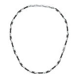 maserati jewels ceramic necklace stainless steel black 50+5cm