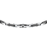 maserati jewels ceramic stainless steel bracelet black 19.5+3.5cm