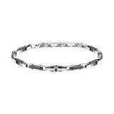 maserati jewels ceramic stainless steel bracelet black 19.5+3.5cm