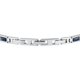 maserati jewels ceramic stainless steel bracelet rg ceramic blue 18+3.5cm
