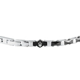 maserati jewels ceramic stainless steel bracelet black ceramic blk 18+3.5cm