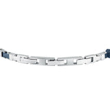 maserati jewels ceramic stainless steel bracelet blue ceramic blue 18+3.5cm