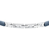 maserati jewels ceramic stainless steel bracelet blue 18.5+3.5cm