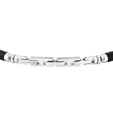 maserati jewels iconic bracelet blk agate & ip yg 19+3cm