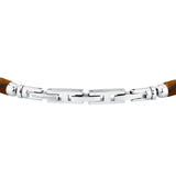 maserati jewels iconic bracelet tiger eye sto.&ip blk 19+3cm