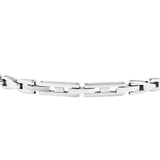 maserati jewels iconic bracelet stainless steel gold plated trident 18.5+3cm