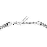 maserati jewels iconic bracelet stainless steel with ip gold plated 19+3cm