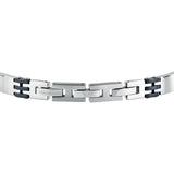 maserati jewels ceramic bracelet stainless steel blue 19+3cm