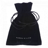 karen millen oval pave chain steel necklace