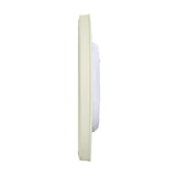 seiko quartz wall cream step second hand clock
