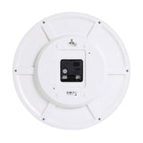 seiko quartz wall cream step second hand clock