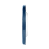 seiko quartz wall blue step second hand clock