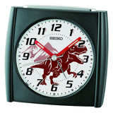 seiko quartz bedside black tyrannosaurus rex beep alarm clock
