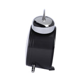 seiko quartz bedside black bell alarm clock