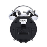 seiko quartz bedside silver bell alarm clock