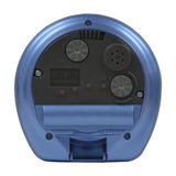 seiko quartz blue travel alarm clock