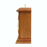 seiko quartz wooden mantel clock