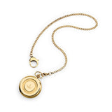 lucien rochat pocket watch and gift box mechanical gold plated