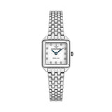 lucien rochat ladies quartz stainless steel white dial bracelet watch