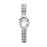 lucien rochat precieux 20mm 2h mop diamond dial stainless steel bracelet