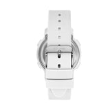 sector ex-27 43mm digital white dial white st