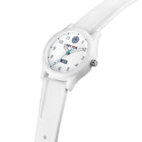 sector fc inter ex-q 35mm  3h white dial white strap watch