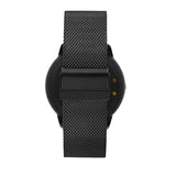 sector multi function smart watch s-01 ip black mesh bracelet