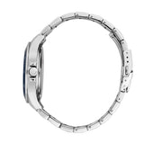 sector 230 43mm 3h blue dial stainless steel bracelet