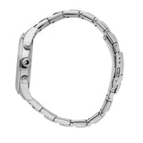 sector chronograph stainless steel white dial bracelet watch