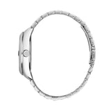 maserati attrazione 43mm 3h blue dial stainless steel bracelet