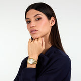 maserati velocita 35mm 3h white dial yg bracelet